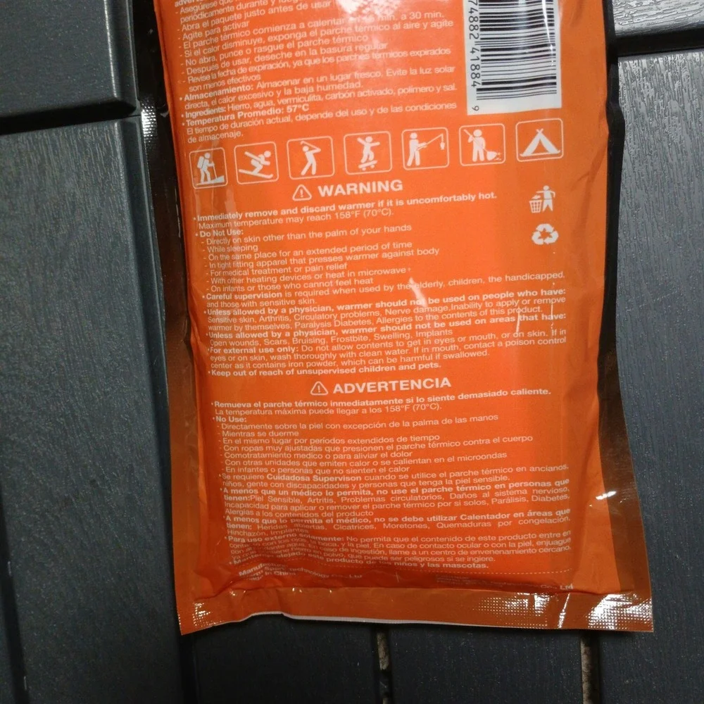 WarmSpark insole foot